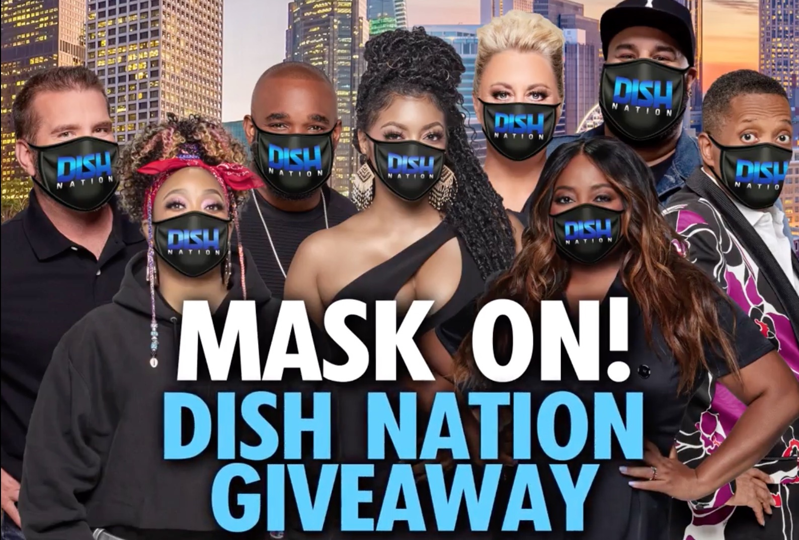 MASK ON! Dish Nation Mask Giveaway - Dish Nation - What Happened To Dish Nation On Fox 2021
