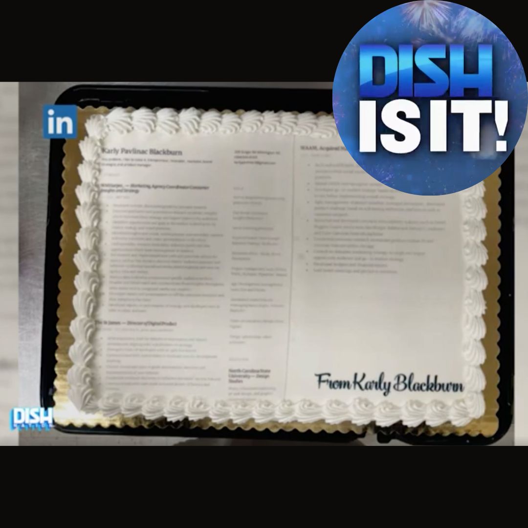 DishIsIt And Karly Blackburn’s Job Application Idea Takes The Cake